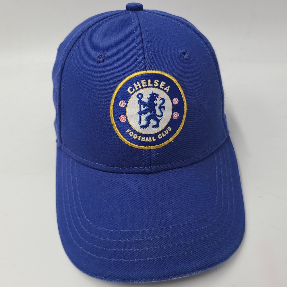 Chelsea FC Hat Strapback Blue Soccer Premier League Football Club English Men